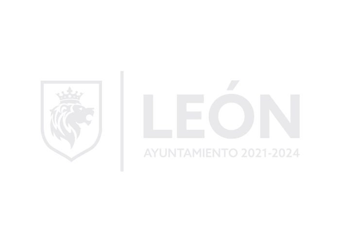 León ayuntamiento logo gris